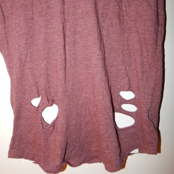 Maroon Baseball Tee - Picture 2 of 4